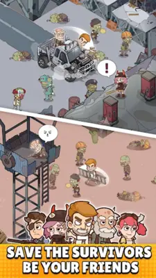 Mini Survival Zombie Fight android App screenshot 0